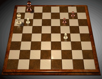Фигуры в шахматах. Отсталая пешка